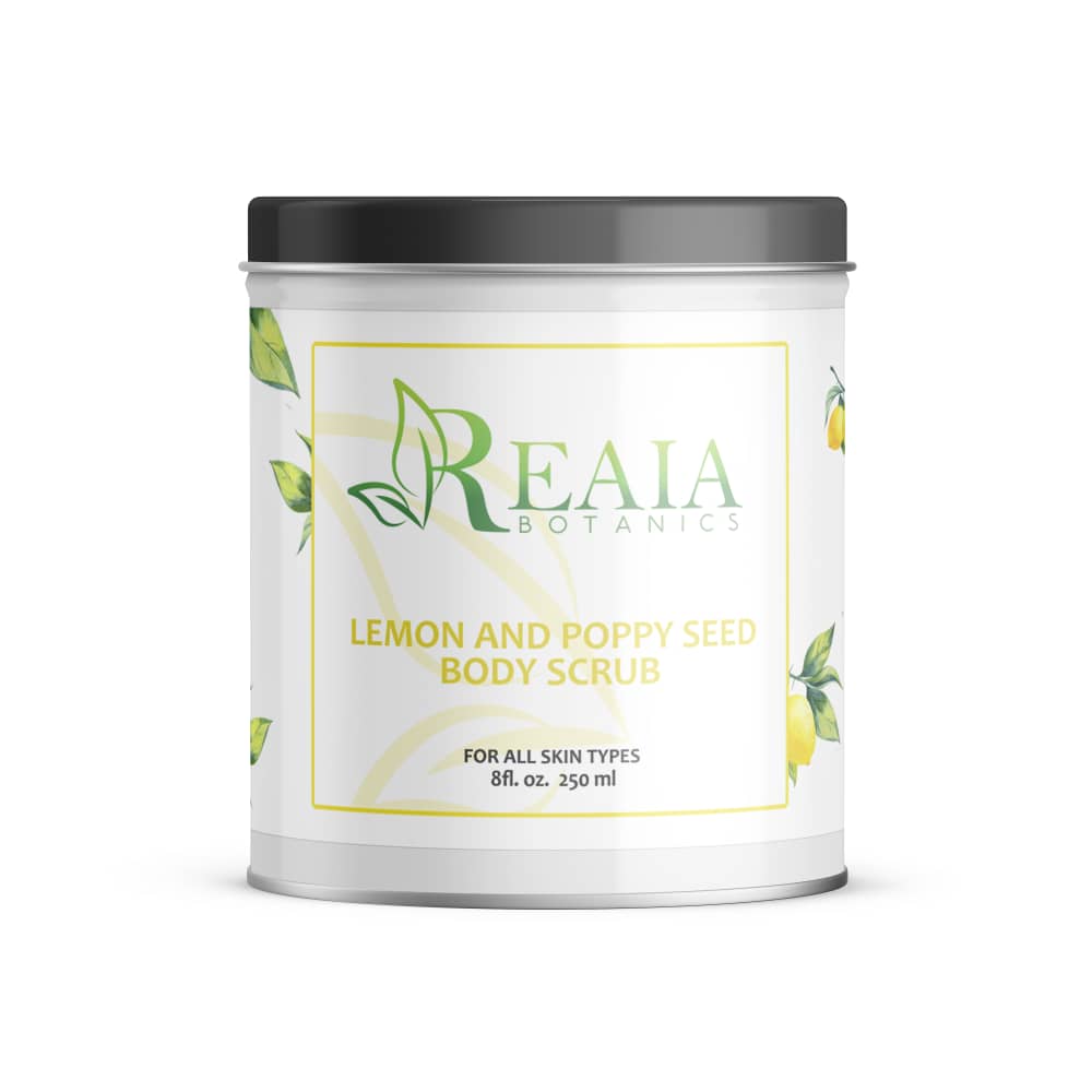 LEMON AND POPPY SEED BODY SCRUB