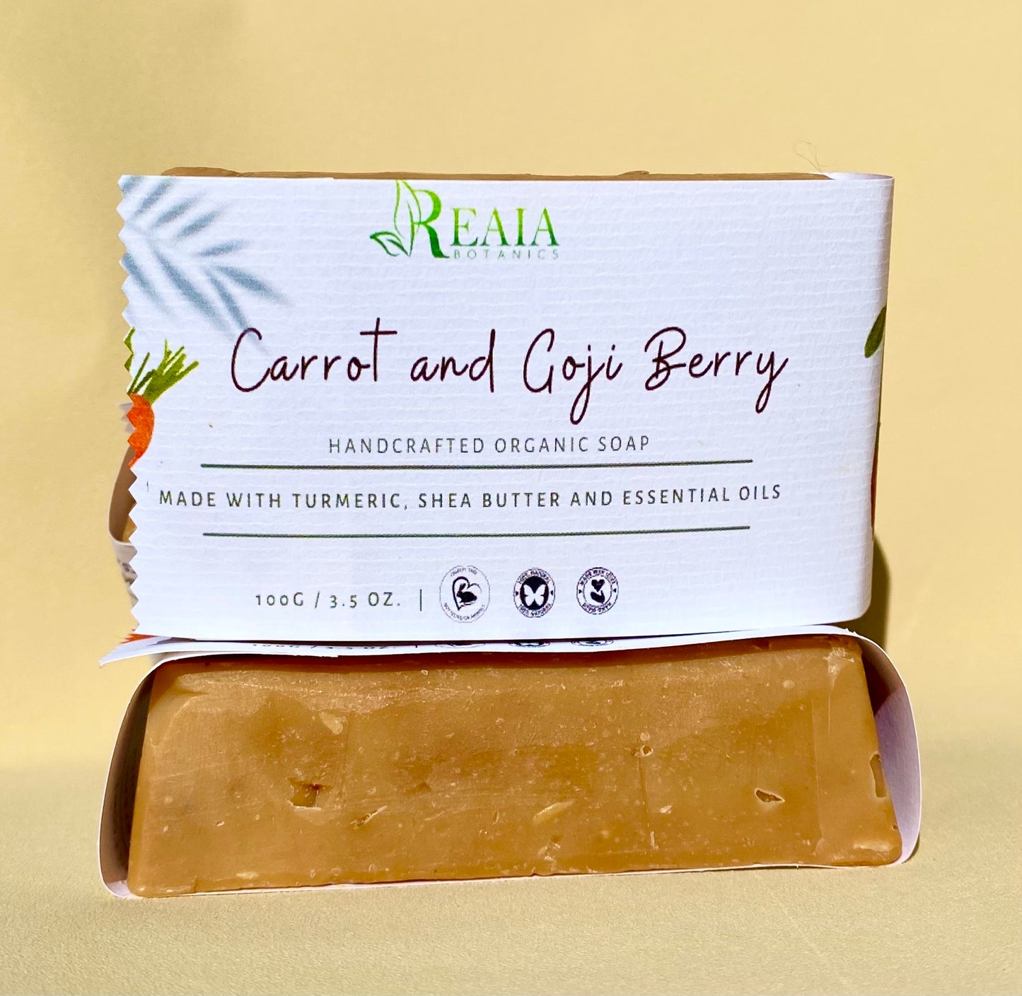 Carrot and Goji Berry Bar Soap