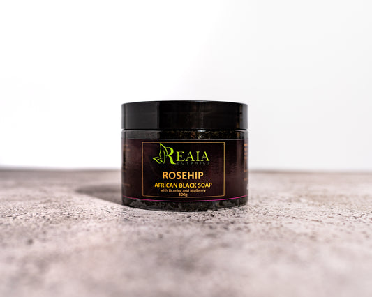 ROSEHIP AFRICAN BLACK SOAP PASTE